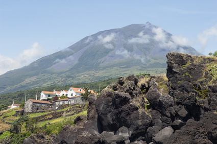 Pico, der Vulkan auf den Azoren